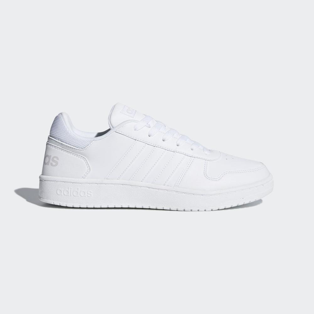 Adidasi Baschet Adidas Hoops 2.0 Barbati Romania - Albi/Gri DB1085